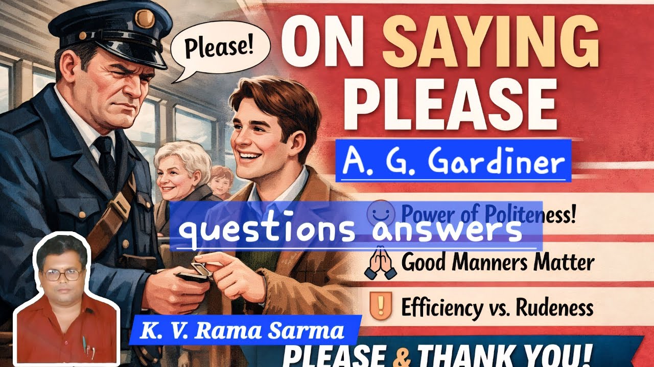 On Saying Please Questions and answers