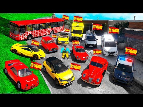 COLECCIONANDO COCHES DE ESPAÑA EN GTA 5