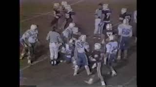 Auburn Maroons Football 1986 vs. Oswego.  Coach Bob Adams' last game