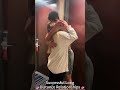 Surprising my long-distance boyfriend #funny #fyp #comedy #couple