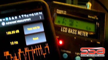 Comparison Testing the new APM-1 Bluetooth SPL Meter