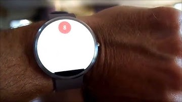 Android wear watch home automation demo