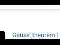 #Gauss's #Theorem #RakeshYadavSir #BSc #Sem2 #MathsSolutions #VikramUniversity