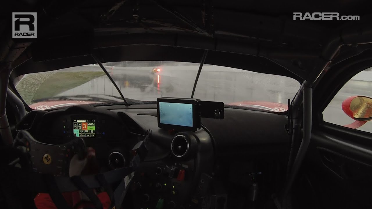 Racer Scuderia Corsa Ferrari 488 In Car At Daytona