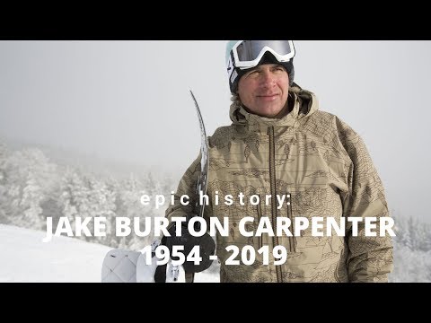 Видео: Джейк Бертон Карпентер, основатель Burton Snowboards, кончил в 65 лет