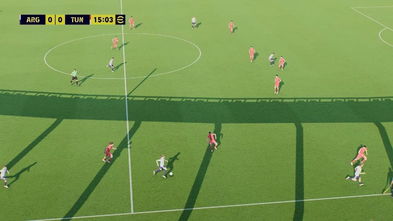 Argentina vs Tunisia Africa vs the world tournament 