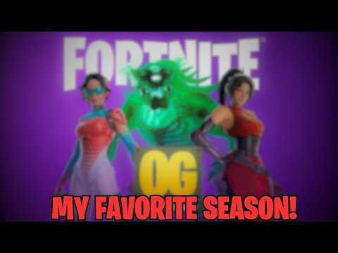 My FAVORITE Fortnite Season has returned