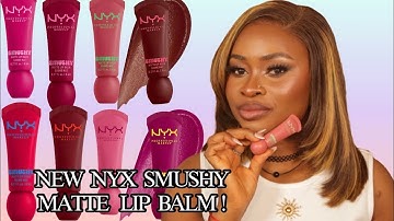 Buyer Beware! NYX SMUSHY MATTE LIP BALM REVIEW & LIP SWATCHES