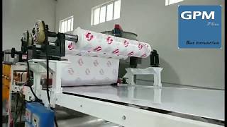 Extrusion production process for GPPS sheet（In Uzbekistan）