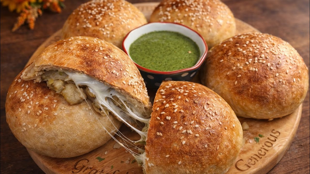 How to make soft stuffed beef buns at home 😋