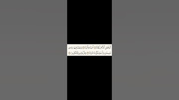 سورة المرسلات (٢٥-٢٨) Surah Al-Mursalat (25-28) #religion #quransurah