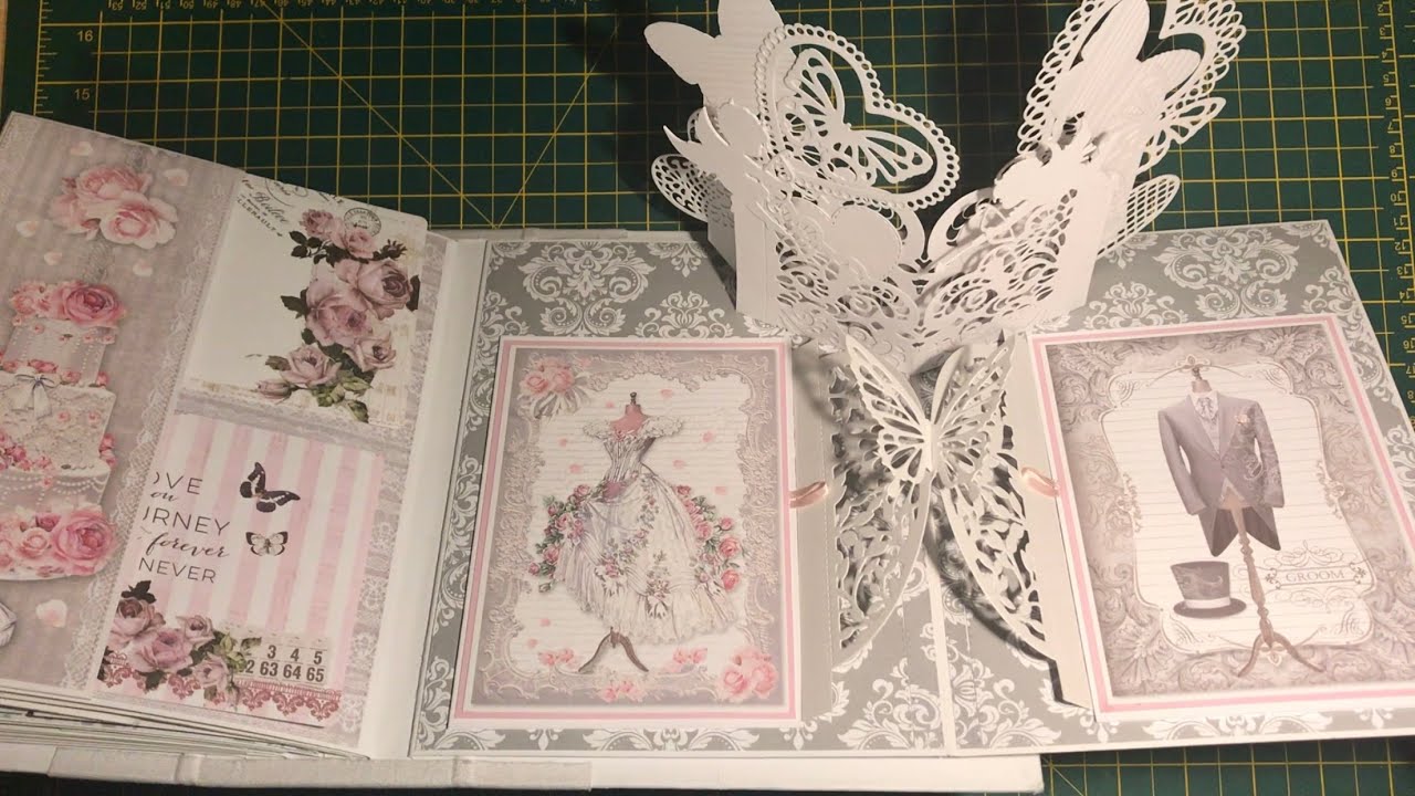 STAMPERIA WEDDING POP UP MINI ALBUM