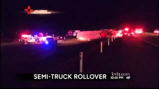Fatal accident shuts down I-10E Saturday night.