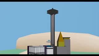 JpsYachtClub Tower and KiaOTea Episode 4 Ninja vs Wizard Demo 3d Blender animation resolve fun anime