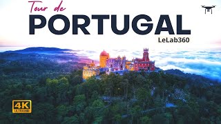 Portugal - Pena Palace Sintra drone tour | Aveiro Nature Portugal Instagramable Travel Cinematic