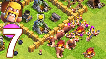 Clash of Clans - Gameplay Walkthrough Part 7 - Single Player: Levels 11-13 (iOS, Android)
