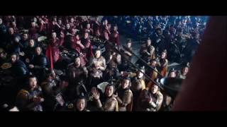 The great wall full bow scene