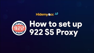 Hidemyacc 3.0 | How to setup 922 S5 Proxy on Hidemyacc - 10% discount code is READY