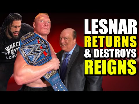 Brock Lesnar RETURNING u0026 Winning WWE Universal Title After Paul Heyman Turns On Roman Reigns LEAKED!