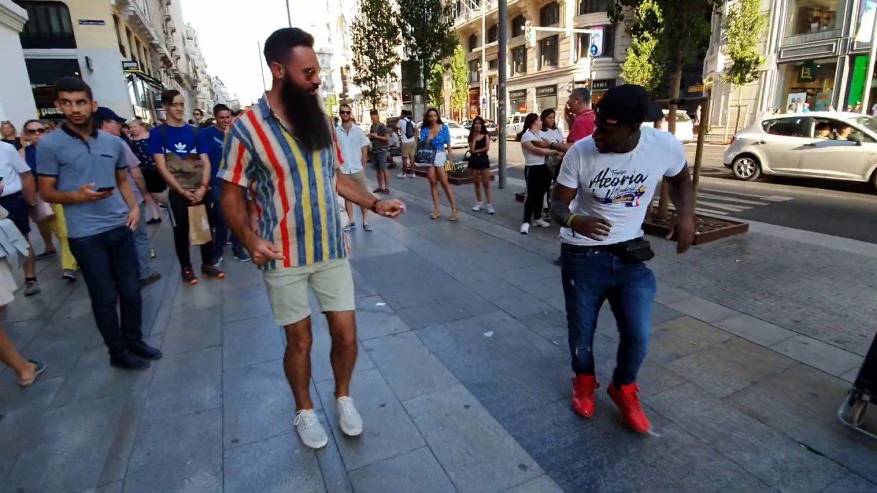 El poder de la palabra BAILAS ? Madrid Timbera llevando alegria