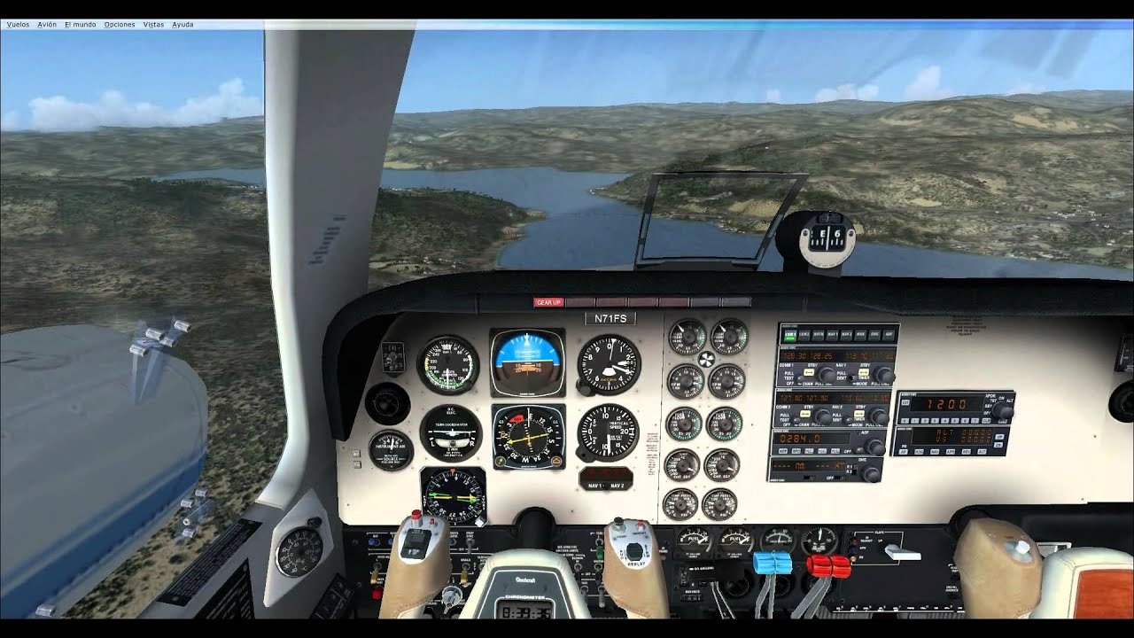 Microsoft Flight Simulator X Gameplay HD - Landing and