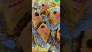 بقلاوة جزائرية ??،تحضيراتالعيد_2023 delicious algerie gâteau youtubeshortsعيد بقلاوة