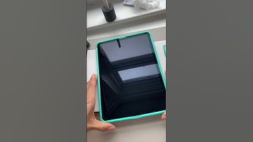 How to PERFECTLY apply a screen protector to your iPad! #screenprotector #ipad