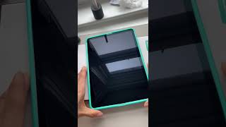 How to PERFECTLY apply a screen protector to your iPad! #screenprotector #ipad