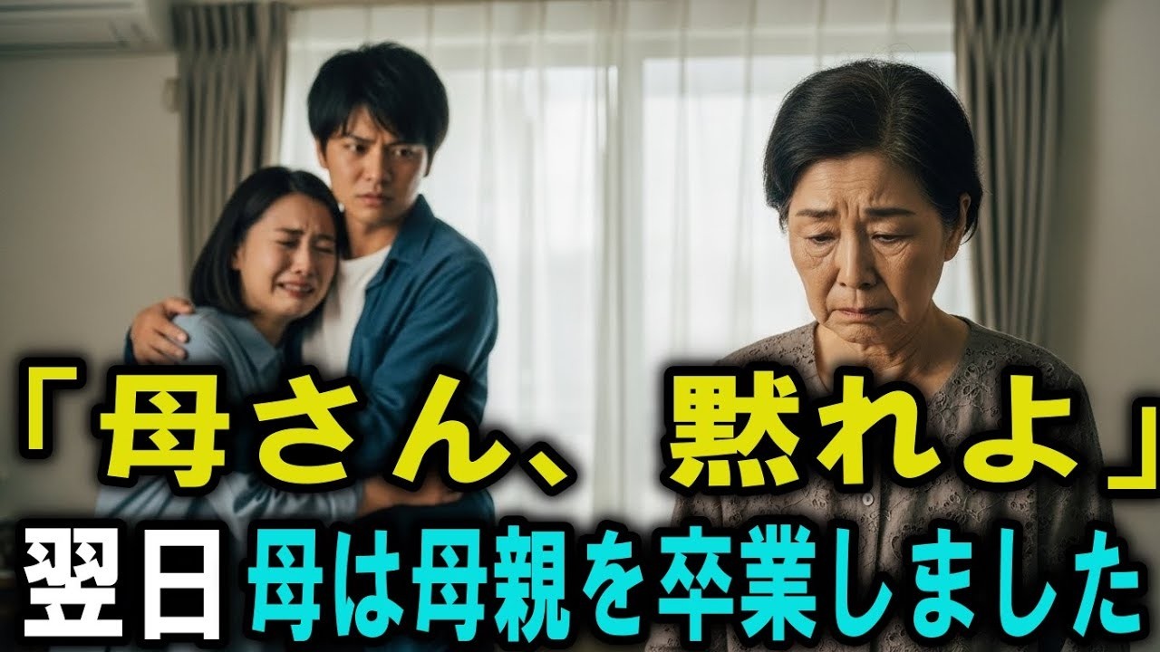 「母さん黙れよ」息子夫婦に“存在を消された日”、私は家族を捨てた