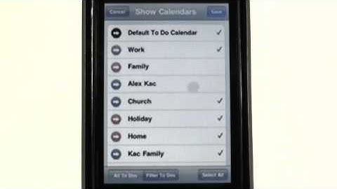 iPhone apps - Pocket Informant (Calendar, Todos, GTD)