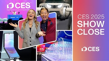 CES 2025 Show Close with @iJustine  and @briantong