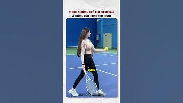 Tennis nhường chỗ cho môn thể thao Pickleball  #Shorts