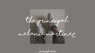 the principal - melanie martinez || lyrics