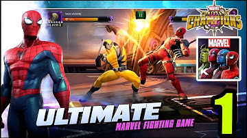 Marvel Contest Of Champions First Gameplay Walkthrough Part 1 ( No Commentary )