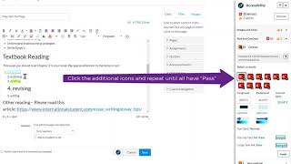 How to fix the contrast error in Canvas (using Pope Tech)