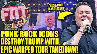 Dropkick Murphys Destroys First Class Loser Trump At Warped Tour