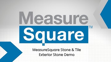 MeasureSquare Stone & Tile: Exterior Stone Demo