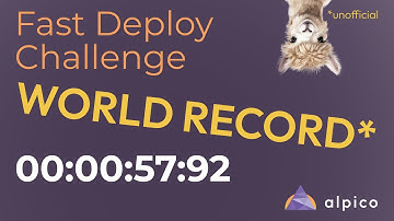 Fast Deploy Speedrun in 0:57.920 (Unofficial World Record)