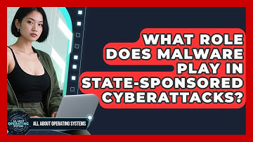What Role Does Malware Play In State-sponsored Cyberattacks? - All About Operating Systems