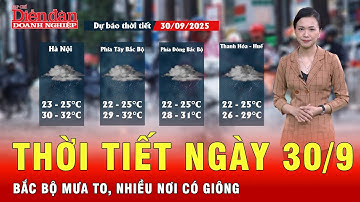 Thời tiết 30/9: Bắc Bộ mưa lớn, cảnh báo giông lốc do ảnh hưởng của hoàn lưu bão số 10  | Tin tức