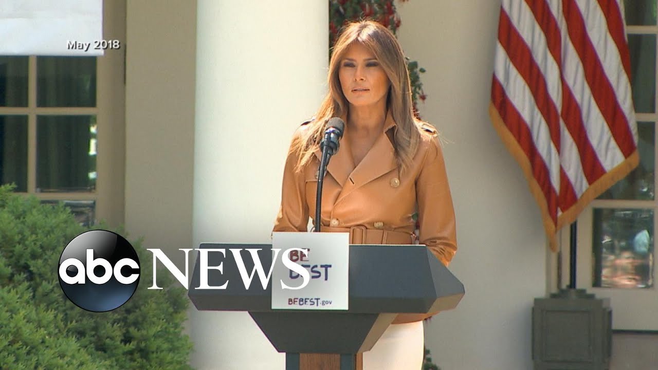 Melania Trump reportedly issues statement after husband criticized for bullying tweets | ABC News