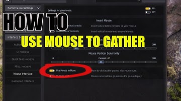 HOW TO: Use mouse to gather | Black desert online