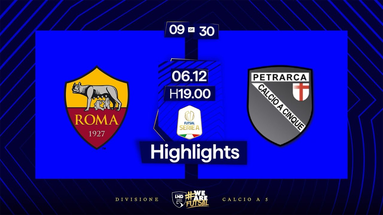Roma 1927-Vinumitaly Petrarca 4-5 | 9ª giornata | Serie A 2024/2025 | Highlights