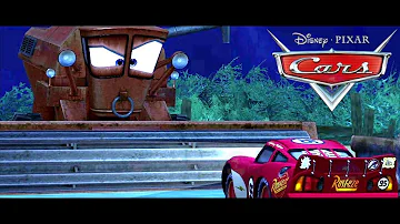 Lightning McQueen Cars Movie Game All Cutscenes Tractor Tipping Frank Mater Mack Truck Tractor Video