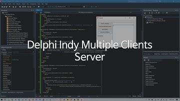 [Delphi] TCP/IP Indy Multiple Clients - Server Part 1/2