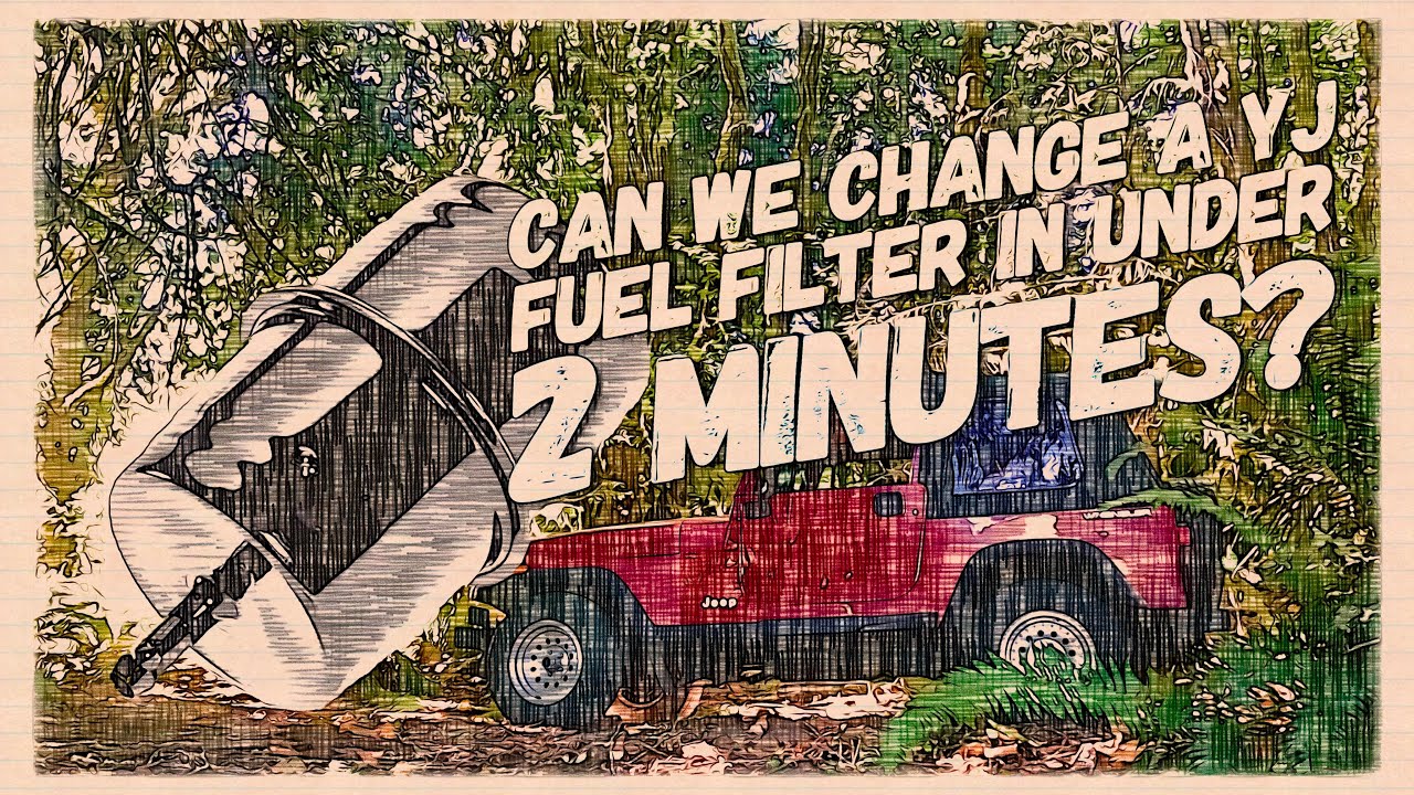 Replacing my 1992Jeep YJ Fuel Filter Replacement Timelapse | DIY Auto