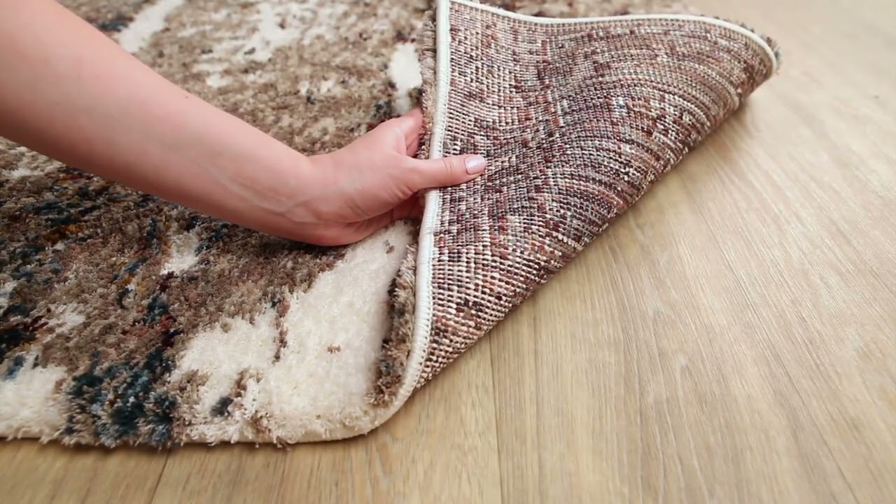 Surya Celestial Shag - 27763 Taupe, Medium Grey, Navy (CSG-2305)