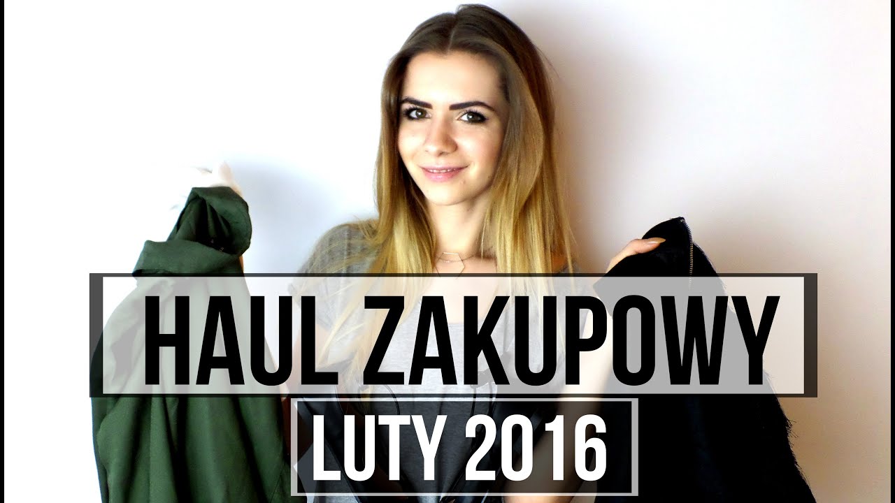 HAUL ZAKUPOWY  | LUTY 2016 zima | UBRANIOWY | SHOPPING HAUL PL | CheersMyHeels