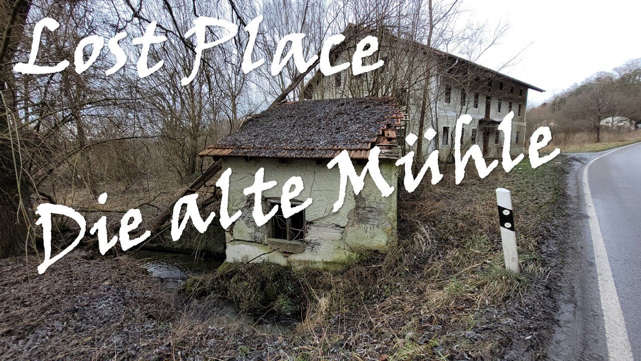 Lost Place - Die alte Mühle - gestohlenes Motorrad?