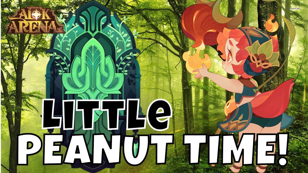 TIME TO BUILD ASTAR THE LITTLE PEANUT! [FURRY HIPPO AFK ARENA]